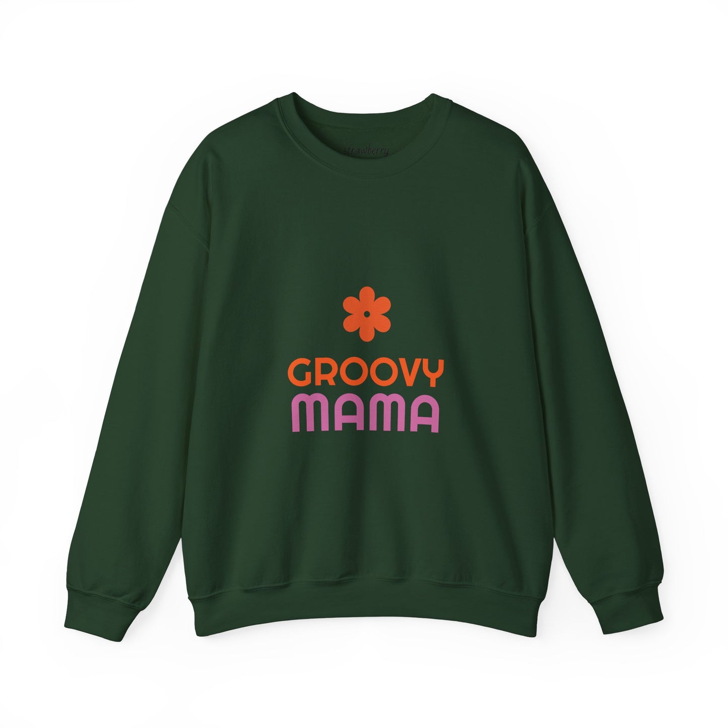 Groovy Mama Unisex Crewneck Sweatshirt - Fun and Comfy Gift for Moms